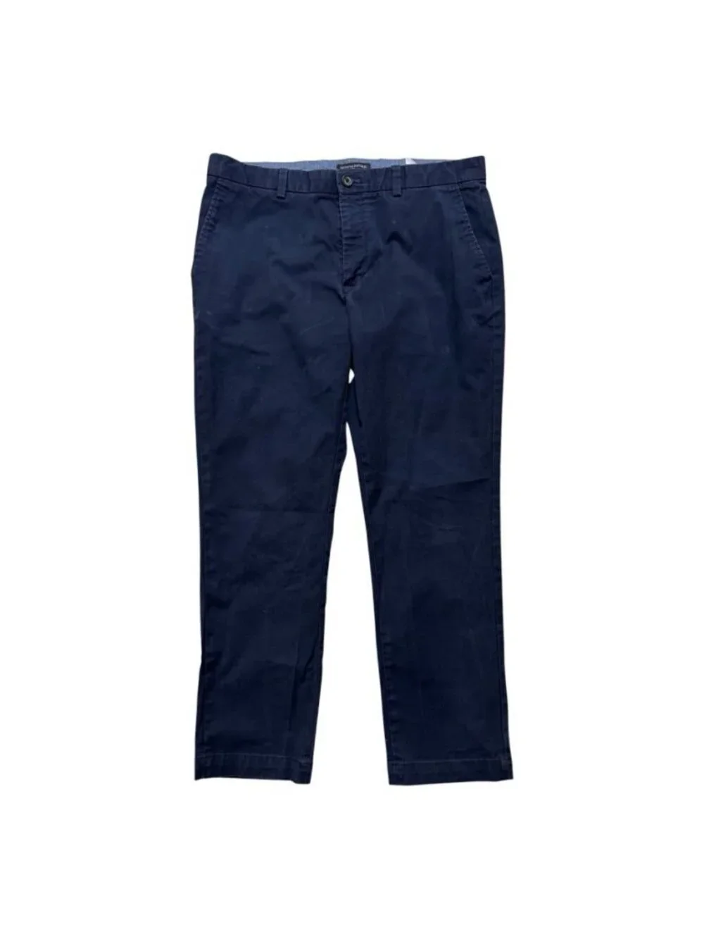 Banana Republic Aiden Chino 35x30 Navy Blue Cotton Stretch Pants